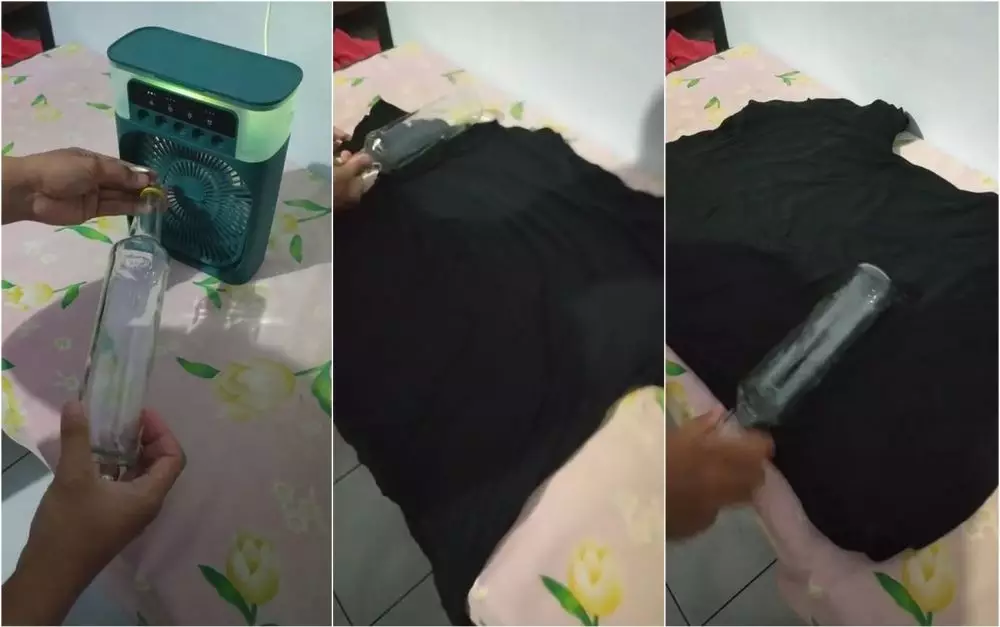 lifehack nyeleneh bikin setrika pakai botol bekas TikTok lifehack nyeleneh bikin setrika pakai botol bekas TikTok