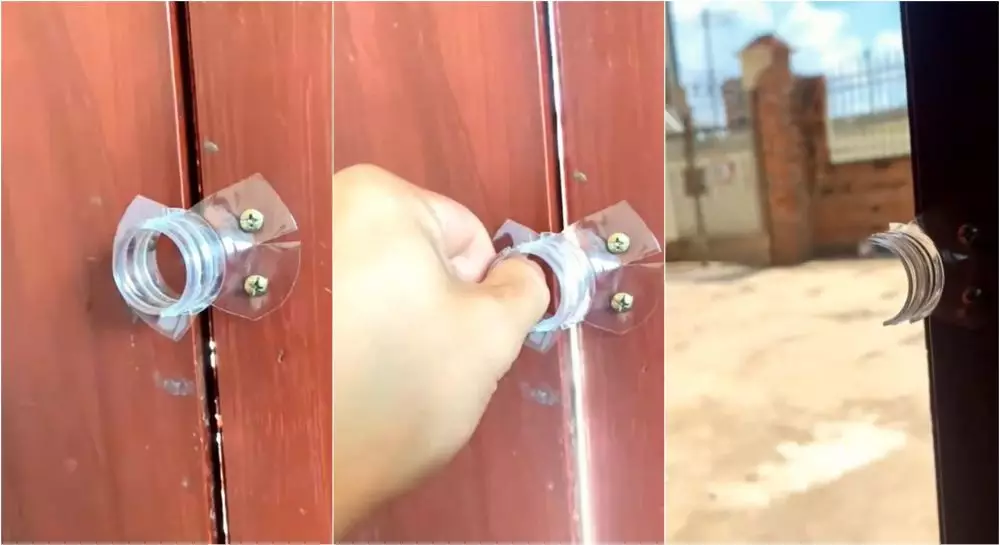 Lifehack nyeleneh bikin kunci pintu rumah TikTok