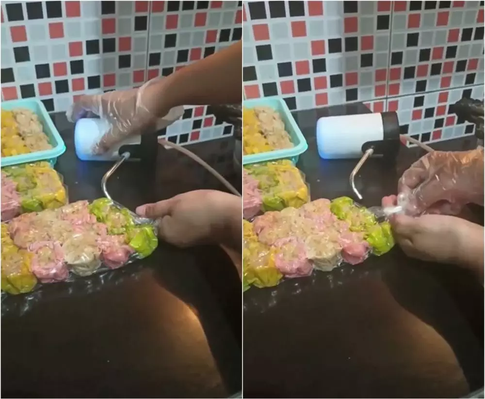 lifehack nyeleneh pengemasan vakum makanan Instagram