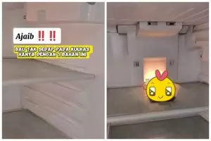 Bukan baking soda, ini trik praktis hilangkan bau tidak sedap di kulkas pakai 1 jenis minuman