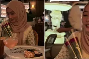 Siasat dapatkan hati mertua, momen pria kasih hadiah ulang tahun ke pacar ini malah ibunya yang senang