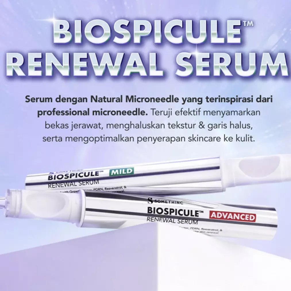 Diklaim bisa atasi bopeng, ini review Somethinc BioSpicule Renewal Serum yang viral di TikTok