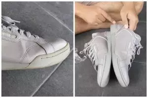 Trik bersihkan sol sepatu menguning, sekali coba dijamin auto kinclong tanpa bantuan laundry