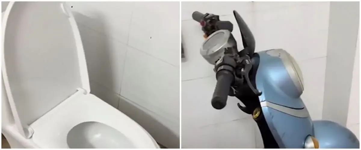 Lifehack nyeleneh desain 'toilet racing' ini bikin buang air serasa berkendara, pembalap pasti senang