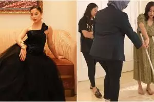 11 Momen Nikita Willy pertama kali belajar nyapu dan setrika, reaksi polosnya bikin ngakak