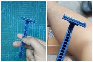 Jangan beli baru, ini trik bersihkan dan tajamkan pisau cukur jadi setajam silet pakai 1 bahan dapur