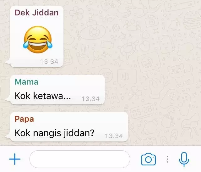 orang tua salah ketik © Instagram orang tua salah ketik © Instagram