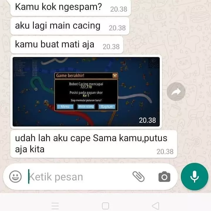 alasan orang minta putus © Instagram