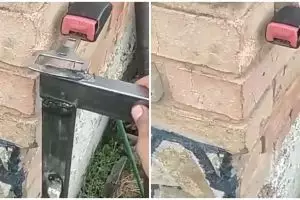 Lifehack nyeleneh bikin kunci gerbang pakai pengait sabuk pengaman ini kreatifnya bikin maling nyengir