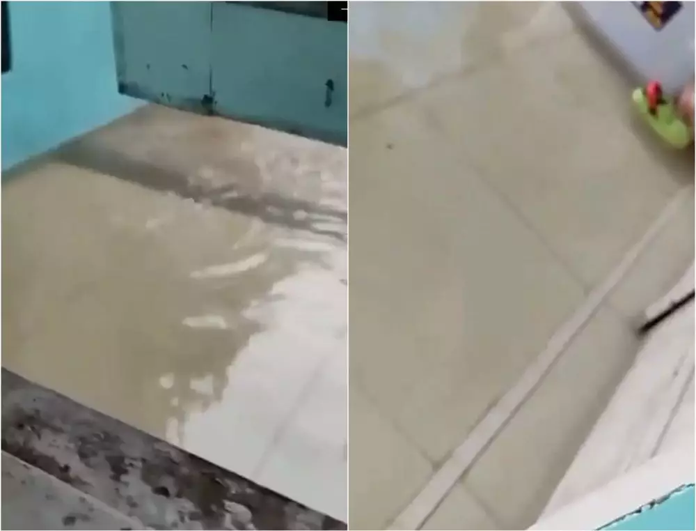 lifehack nyeleneh menahan air banjir Instagram