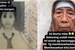 Kisah ibu mencari anaknya yang hilang sejak tahun 1993, akhirnya ketemu tapi bikin banjir air mata