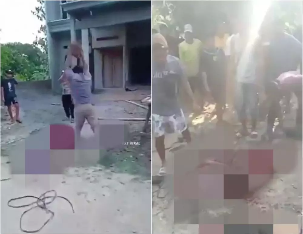 pemilik rental dikeroyok massa saat ambil mobilnya sendiri Twitter