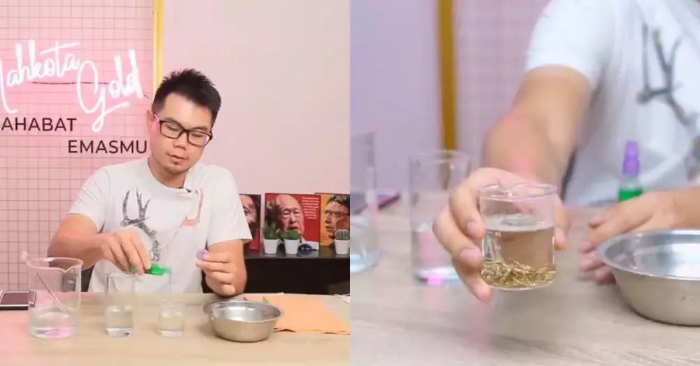 How to clean dull gold jewelry so that it is clean and shining again