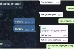 11 Chat lucu sama pacar doyan ngambek ini bikin serba salah, enaknya putus atau terus?
