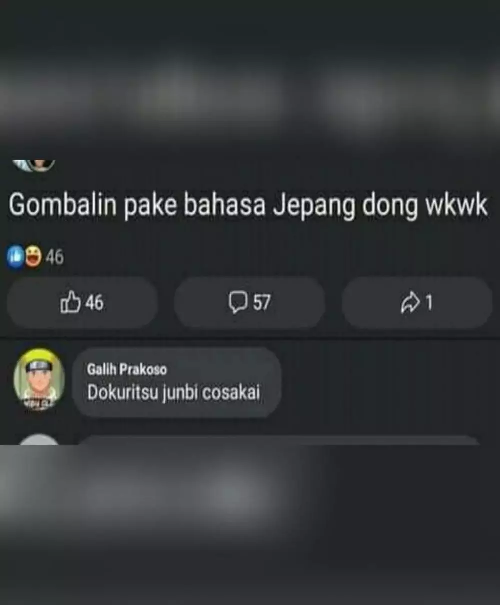 komentar status Facebook ini keterlaluan © Instagram