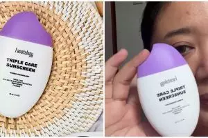 Sempat viral di TikTok, ini review Facetology Triple Care Sunscreen yang diklaim tak bikin mata pedih