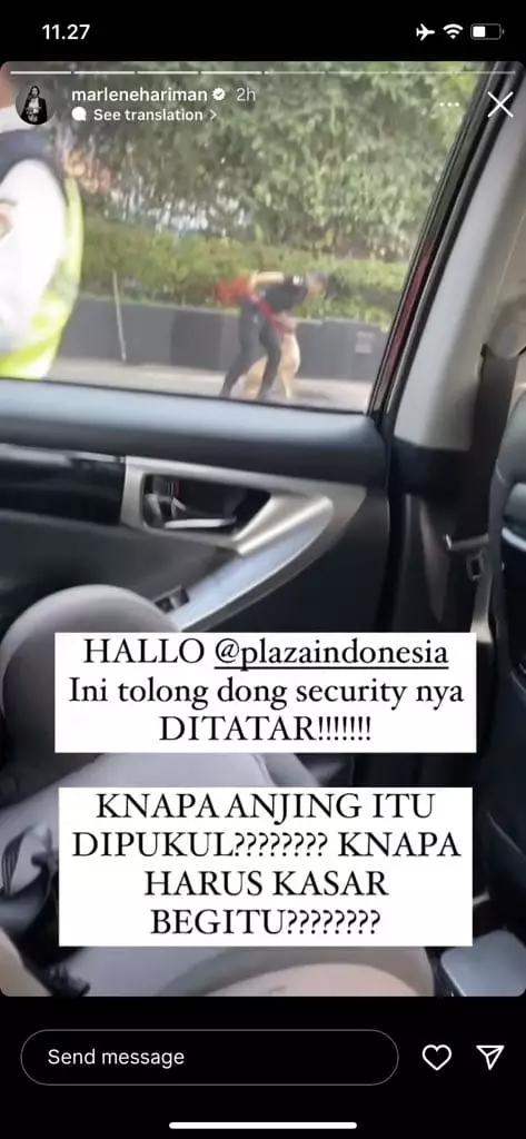 curhat teman satpam yang pukul anjing berbagai sumber