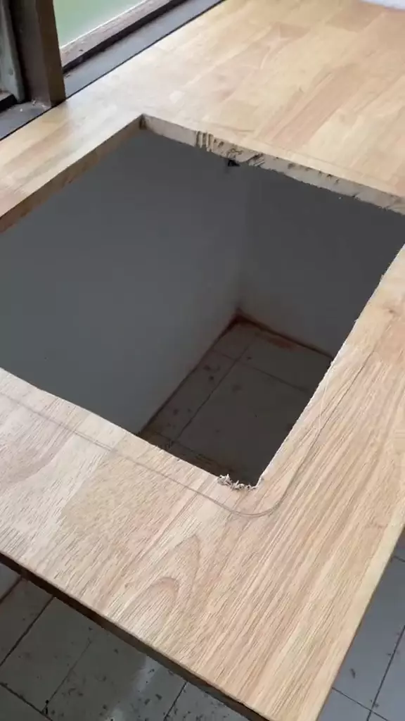 dapur kabinet dari papan © 2024 TikTok