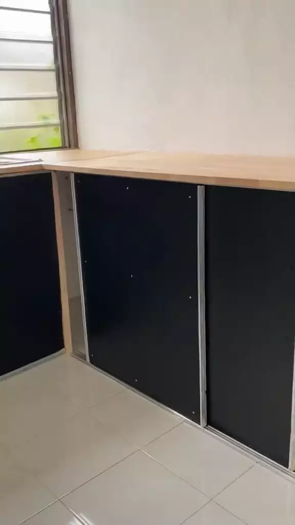dapur kabinet dari papan © 2024 TikTok
