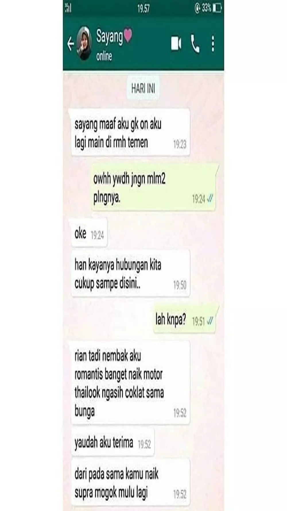 alasannya sepele tapi bikin tensi naik © Instagram