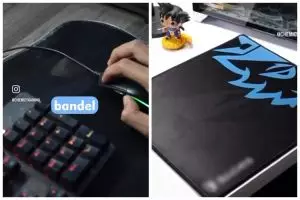 Jangan disikat agar tak brudul, ini cara cuci mousepad kusam berdaki jadi kinclong pakai 1 bahan dapur