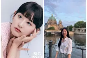 Bukan ke klinik kecantikan, cara Kim Ji-won cegah iritasi wajah di kulit sensitif ini cuma 1 langkah