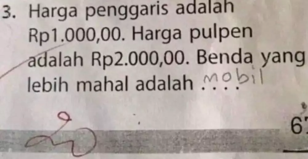 Susahnya ilmu eksak © Instagram