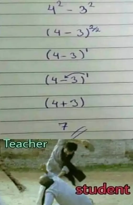 Susahnya ilmu eksak © Instagram