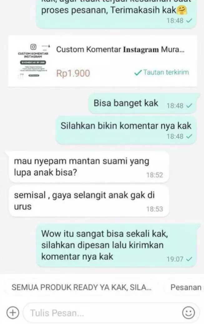 customer ini niatnya baik tapi malah ngeselin © Instagram customer ini niatnya baik tapi malah ngeselin © Instagram