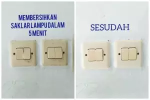 Trik hilangkan kerak di sakelar stop kontak ini jadi seperti baru, hanya butuh 5 menit