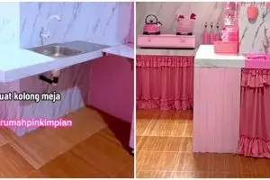 Modal cuma di bawah Rp 150 ribu bisa bikin meja dapur yang dibongkar pasang, ini 9 cara membuatnya