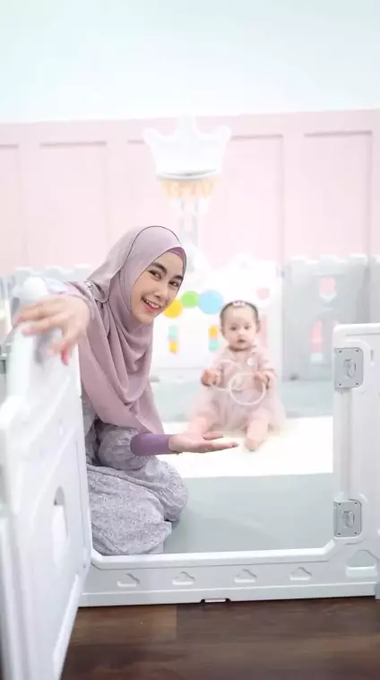 kamar bermain anak kembar Anisa Rahma © Instagram