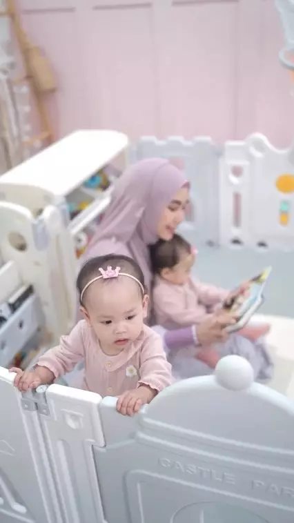 kamar bermain anak kembar Anisa Rahma © Instagram