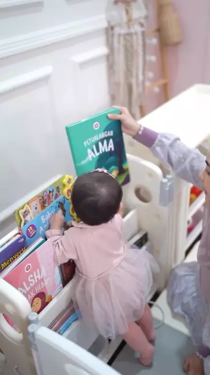 kamar bermain anak kembar Anisa Rahma © Instagram