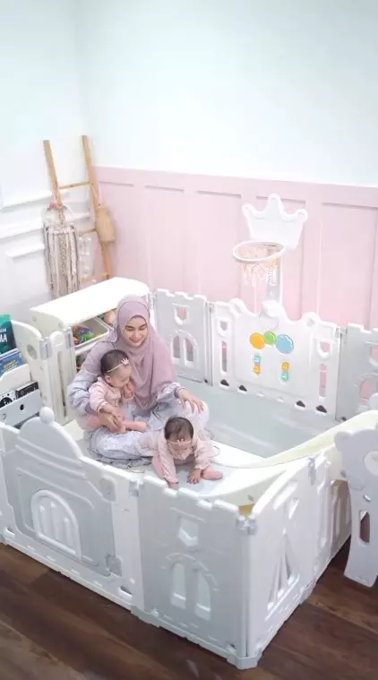 kamar bermain anak kembar Anisa Rahma © Instagram
