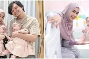 11 Potret kamar bermain anak kembar Anisa Rahma, fasilitasnya nggak kalah dari playground di mal