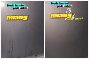 Cara hilangkan noda di pintu kulkas pakai tambahan 2 bahan dapur, sekali usap langsung kinclong