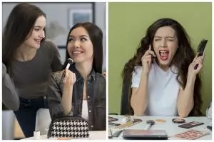 Cara bikin makeup nggak cepat longsor dan crack ini cuma perlu kombinasi foundation dan setting powder