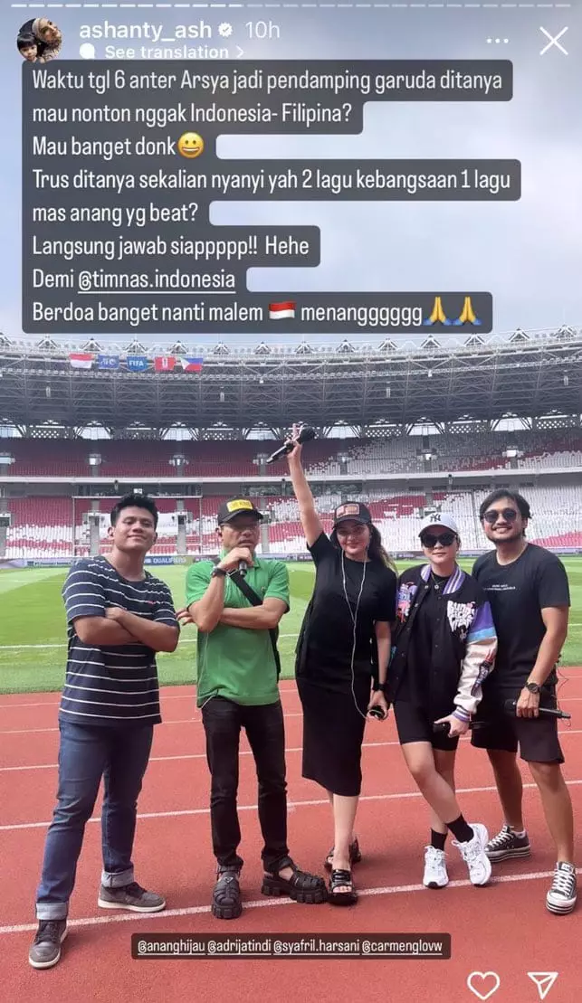 kronologi Anang Ashanty bisa nyanyi di GBK © Instagram kronologi Anang Ashanty bisa nyanyi di GBK © Instagram