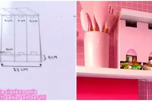 11 Cara bikin rak mi instan dari bahan bekas, bikin dapur kayu jadi lebih rapi