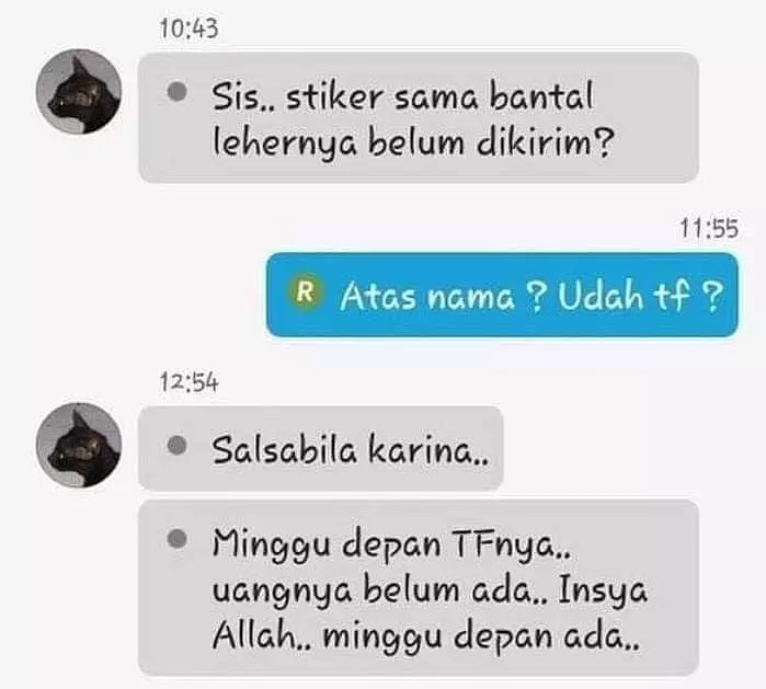 pembeli online shop saat disuruh bayar ini bikin penjual gulung tikar © Instagram