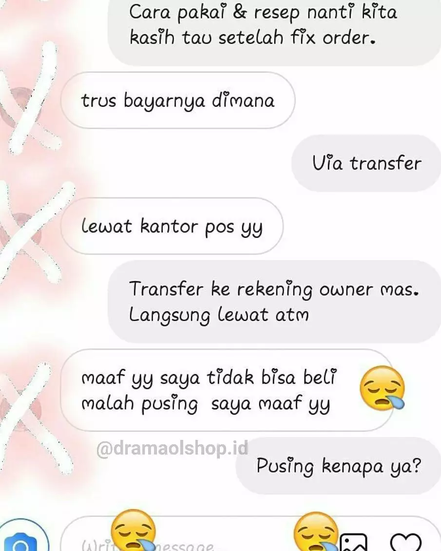 pembeli online shop saat disuruh bayar ini bikin penjual gulung tikar © Instagram