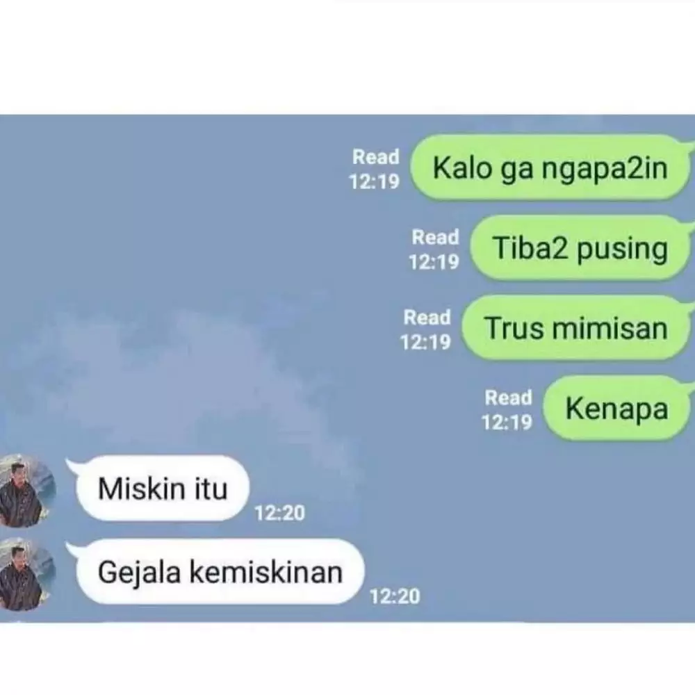 teman susah serius ini bikin naik darah © Instagram teman susah serius ini bikin naik darah © Instagram