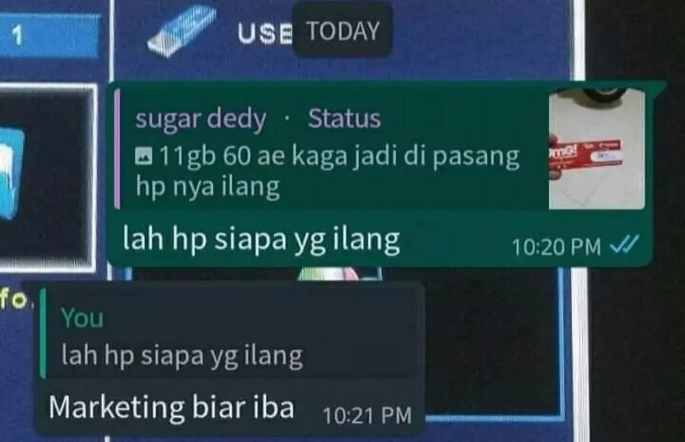 teman susah serius ini bikin naik darah © Instagram teman susah serius ini bikin naik darah © Instagram