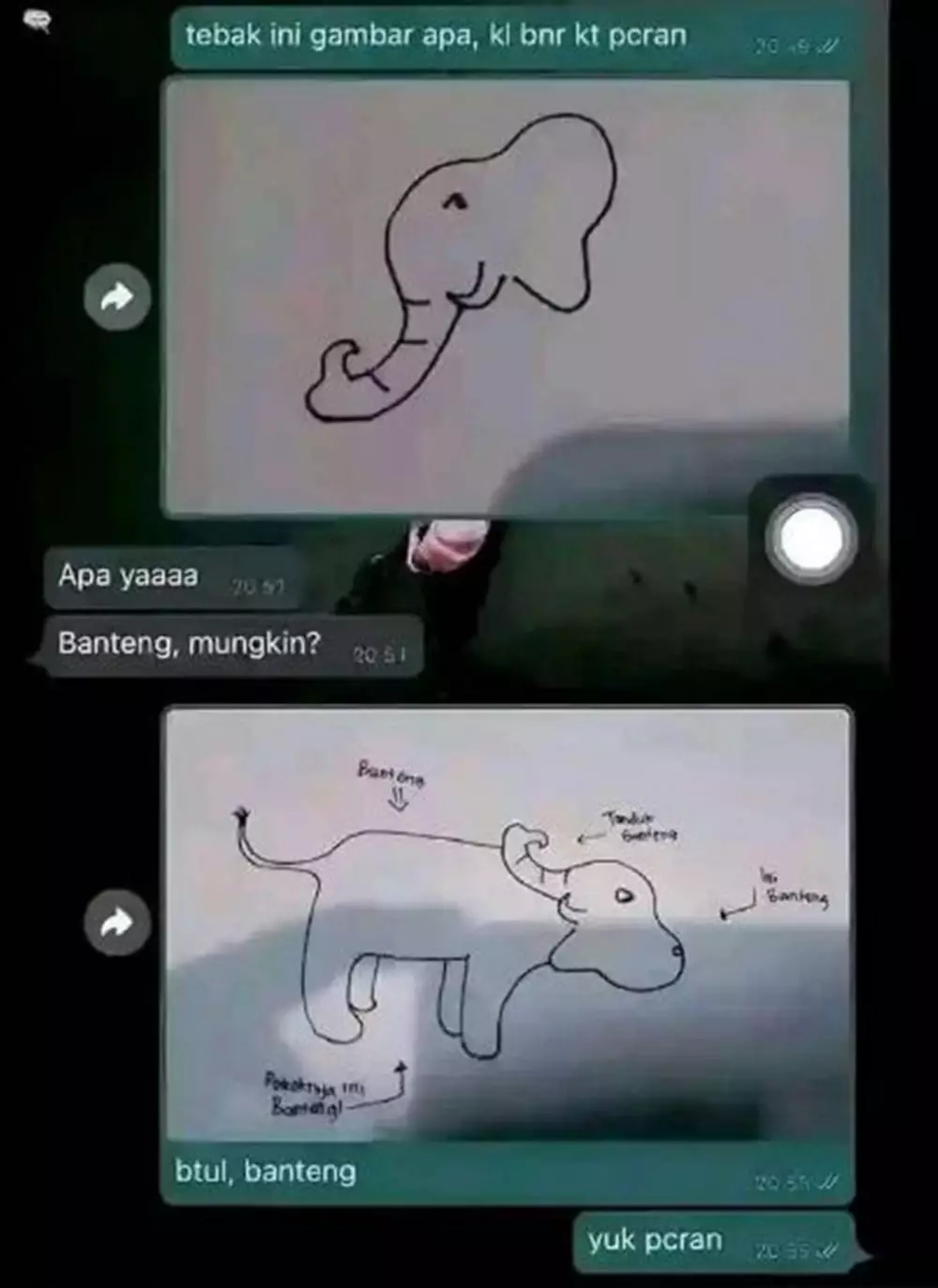 Jawaban kocak pas main tebak-tebakan sama gebetan Berbagai sumber