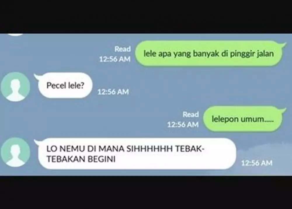 Jawaban kocak pas main tebak-tebakan sama gebetan Berbagai sumber