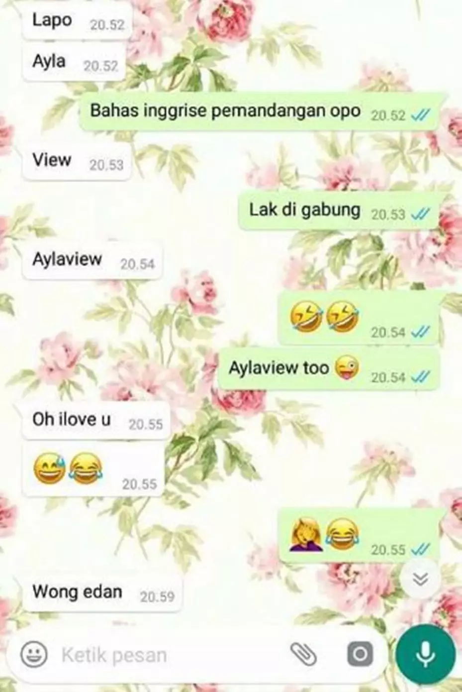 Jawaban kocak pas main tebak-tebakan sama gebetan Berbagai sumber