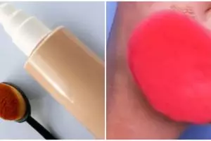 Cara bikin foundation brush ini pakai barang tak terduga, hasilnya efektif bak produk pabrikan