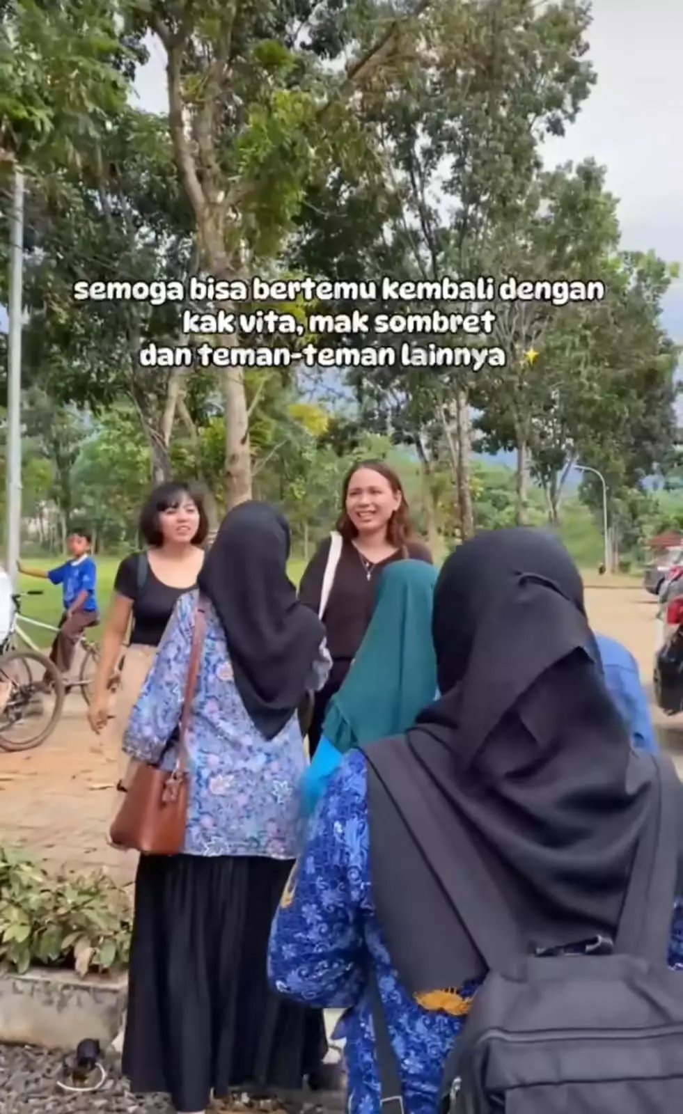 momen Mak Sombret bertemu dengan Vita © TikTok