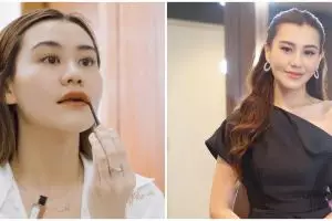 Cuma andalkan cushion di bawah Rp 70 ribuan, ini trik makeup heavy anti dempul ala Aaliyah Massaid